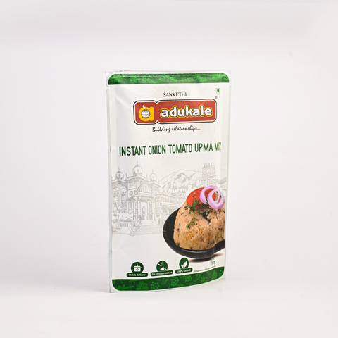 Instant Onion Tomato Upma Mix | Breakfast Champion | Adukale - 250g Pack