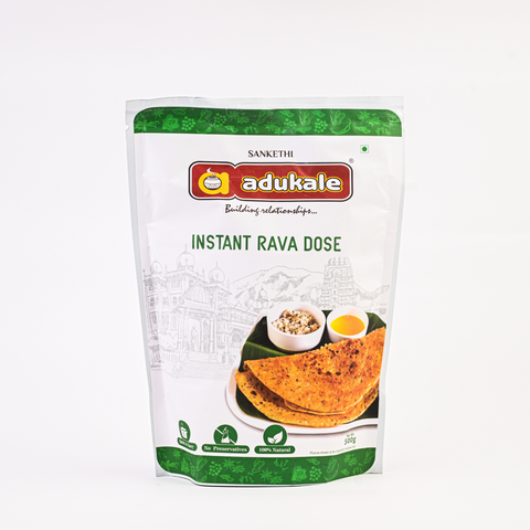 Instant Rava Dosa Mix | Instant Breakfast | Adukale - 500g Pack