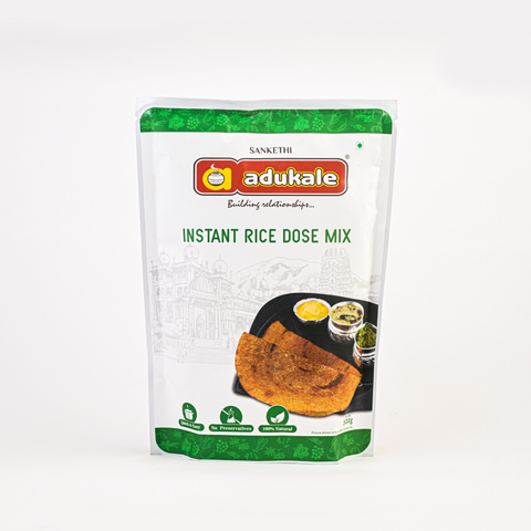 Instant Rice Dosa Mix (Menthya Dosa) Mix | A Classic Instant Dosa Mix | Adukale - 500g Pack