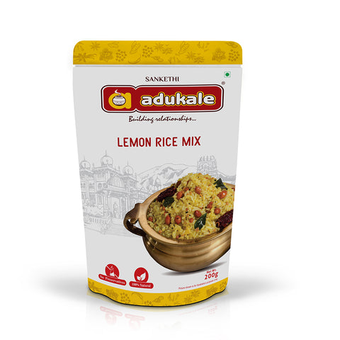 Lemon Rice Mix | A Popular Breakfast | Adukale - 100g Pack