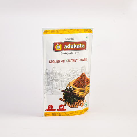 Groundnut Chutney Powder | Our Best Selling Peanut Chutney Powder | Adukale - 200g Pack