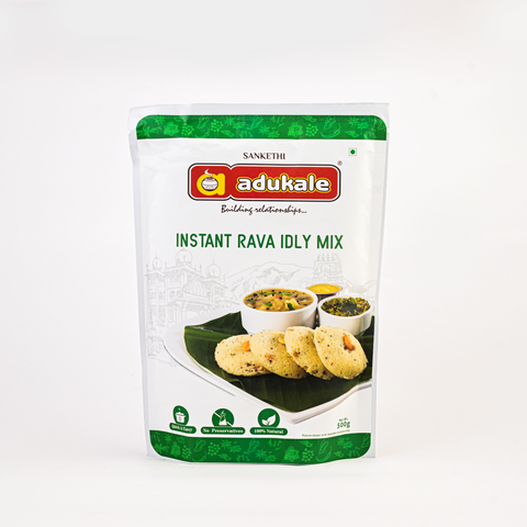 Instant Rava Idli Mix | Instant Breakfast | Adukale - 500g Pack