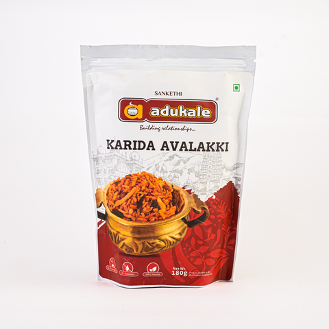 Karida Avalakki (Fried Poha)