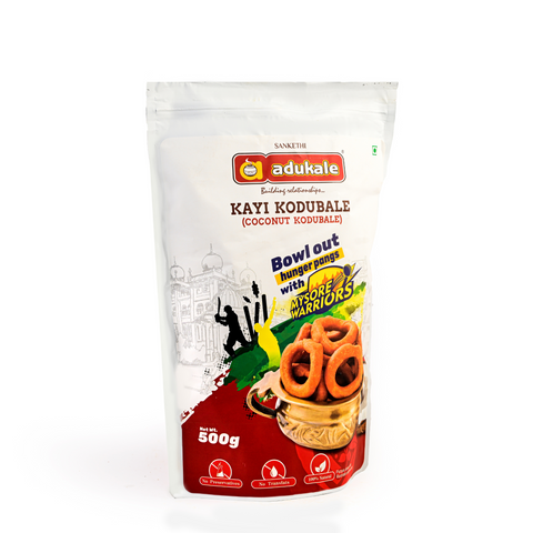 Traditional Kayi Kodubale (Coconut) Party Pack | 500g Pack