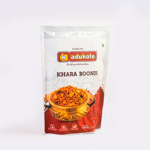 Khara Boondi | Popular Snack | Adukale - 180g Pack