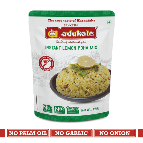 Instant Lemon Poha Mix | Avalakki Bisi Nimbe Bath | 250g