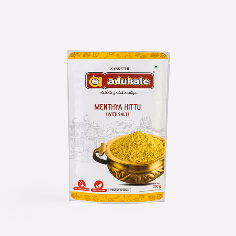 Menthya Hittu | A Unique Spice Mix | Adukale - 200g Pack