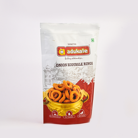 Onion Kodubale | Everyone's Favorite Snack | Adukale - 180g Pack